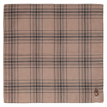 画像をギャラリービューアに読み込む, 【NEW】紳士先染ハンカチ #122b ポロベア　ベージュ
