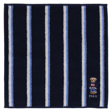 画像をギャラリービューアに読み込む, 【NEW】紳士ミニタオル #127a ポロベア　ネイビーブルー
