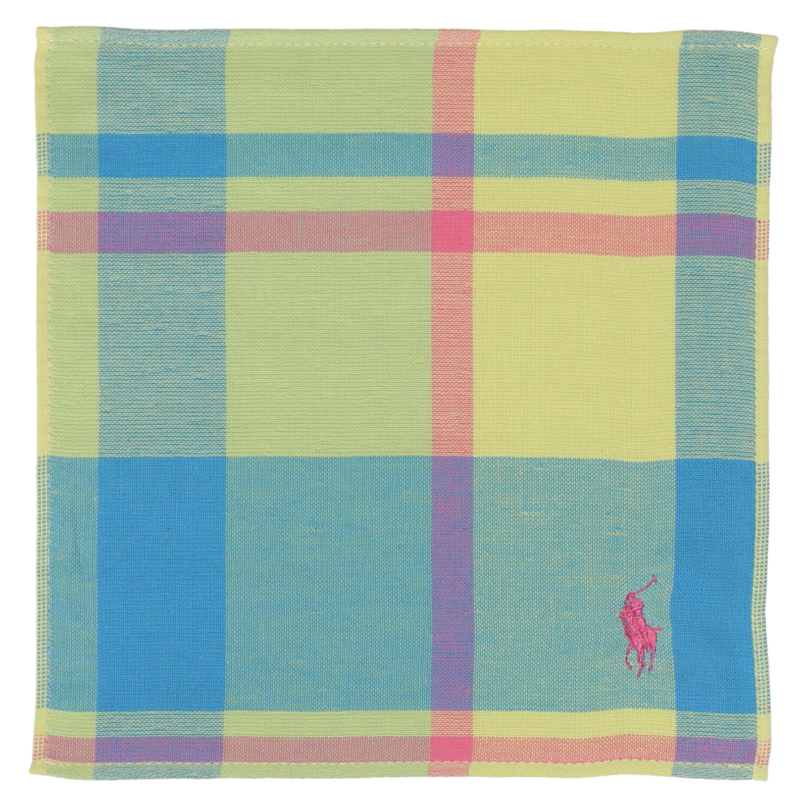 NEW】婦人ガーゼ＆パイルミニタオル マドラスチェック ポロポニー