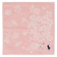 画像をギャラリービューアに読み込む, 【NEW】婦人ミニタオル #129a ポロポニー 桜　ピンク
