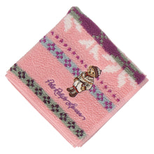 画像をギャラリービューアに読み込む, 【NEW】婦人ミニタオル #129a ポロベア　ピンク
