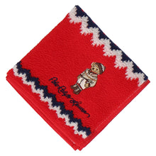 画像をギャラリービューアに読み込む, 婦人ミニタオル #129a ポロベア　レッド
