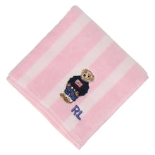 画像をギャラリービューアに読み込む, 【NEW】婦人ミニタオル #129a ポロベア　ピンク
