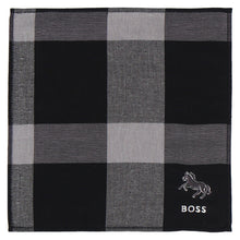 画像をギャラリービューアに読み込む, 【NEW】紳士ミニタオル  ホース #143b　ブラック
