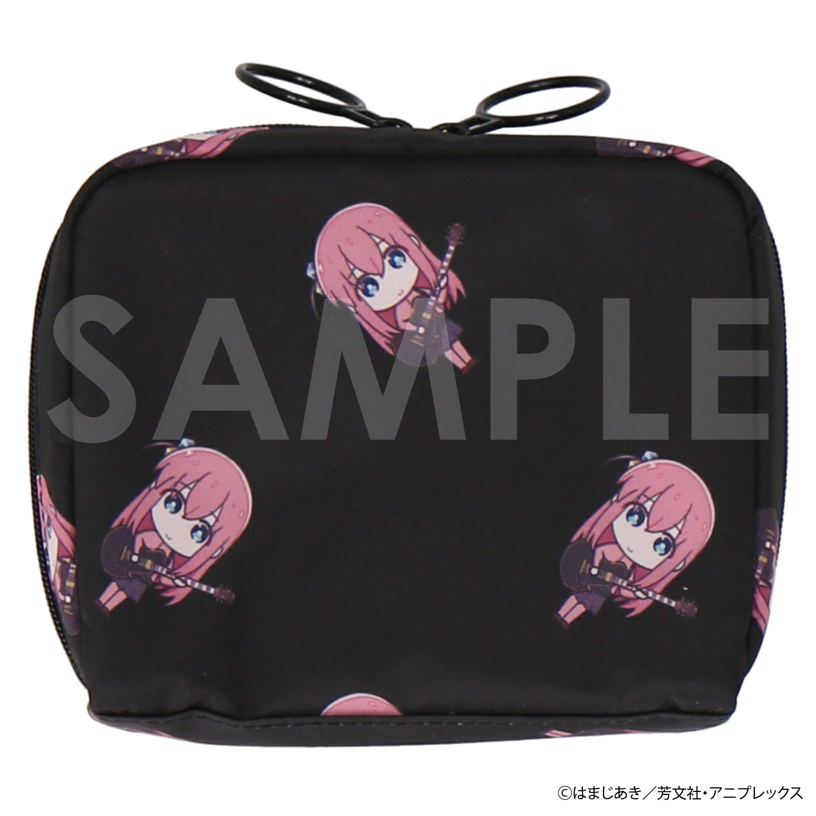 N/ORN(ブラック) ※旧型　ポーチ付き 送料無料！帆布キーロックファスナーポーチ A5収納サイズ 日本製