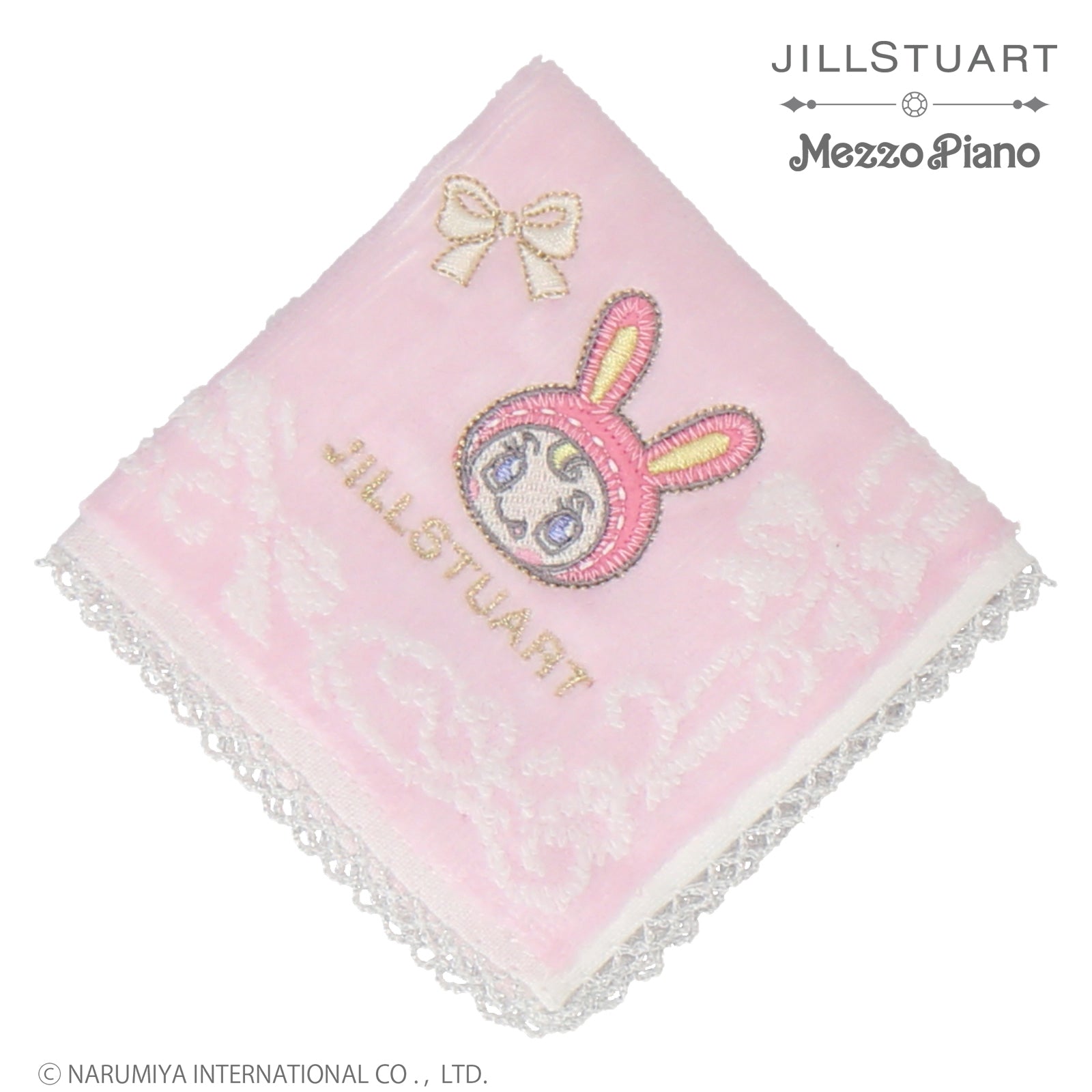 ジルスチュアート　メゾピアノ　コラボ　ベリエちゃん　タオル　ミニタオル JILL STUART × mezzo piano – INTERMODE KAWABE