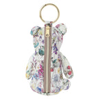 くまチャームポーチ WildFlowers　アイボリー