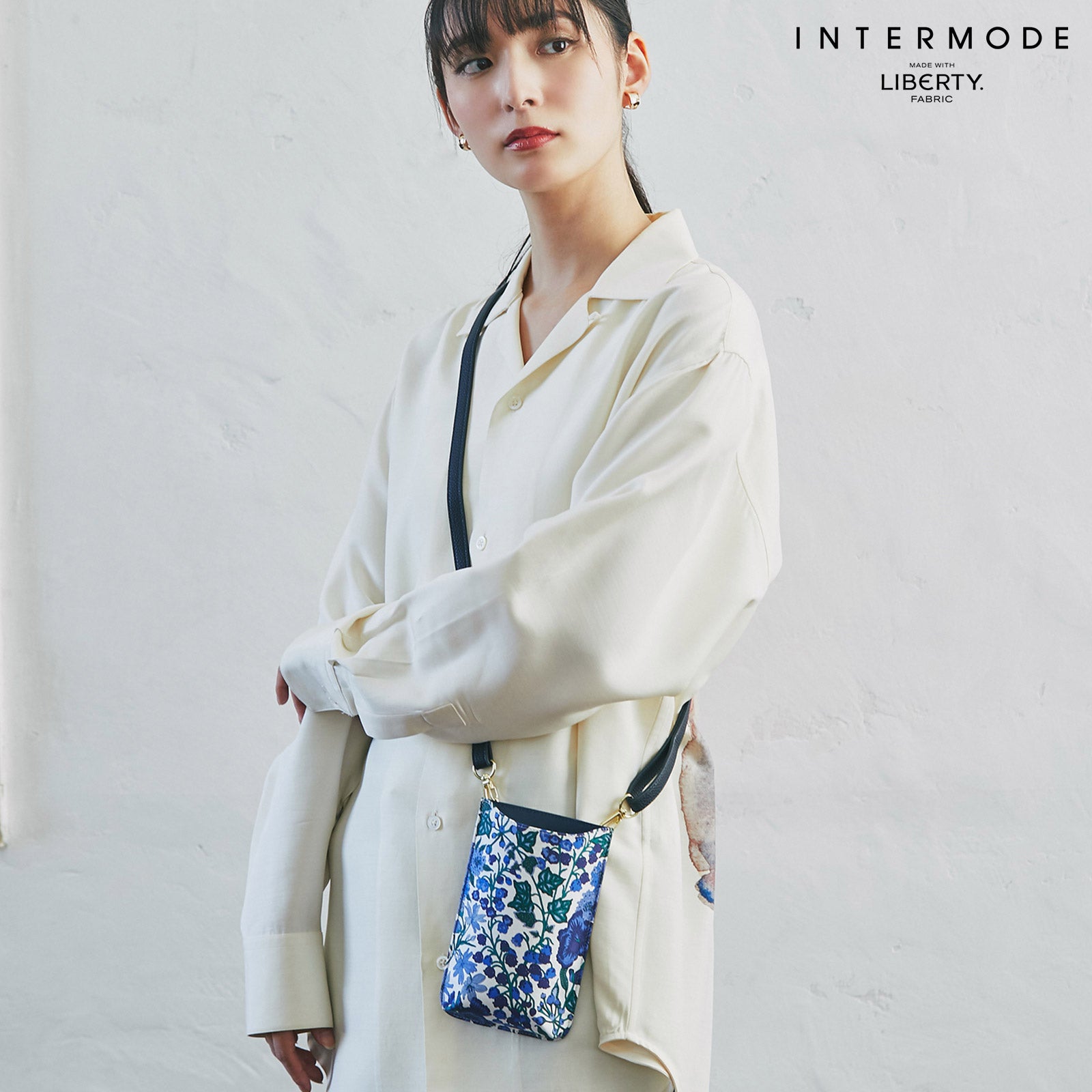 LIBERTY❃︎ハンドメイドスタイ【ブルー×エデナム】リバティ ネイビー 紺色 LIBERTY❃︎ハンドメイドスタイ【ブルー×エデナム】リバティ