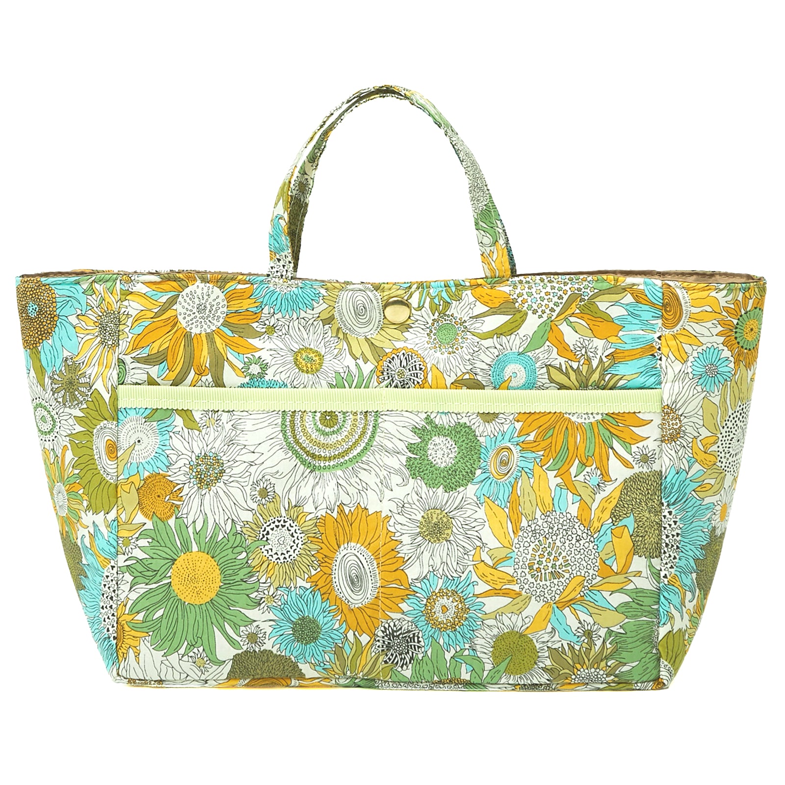 リバティプリント バッグインバッグ #187c Small Susanna イエロー