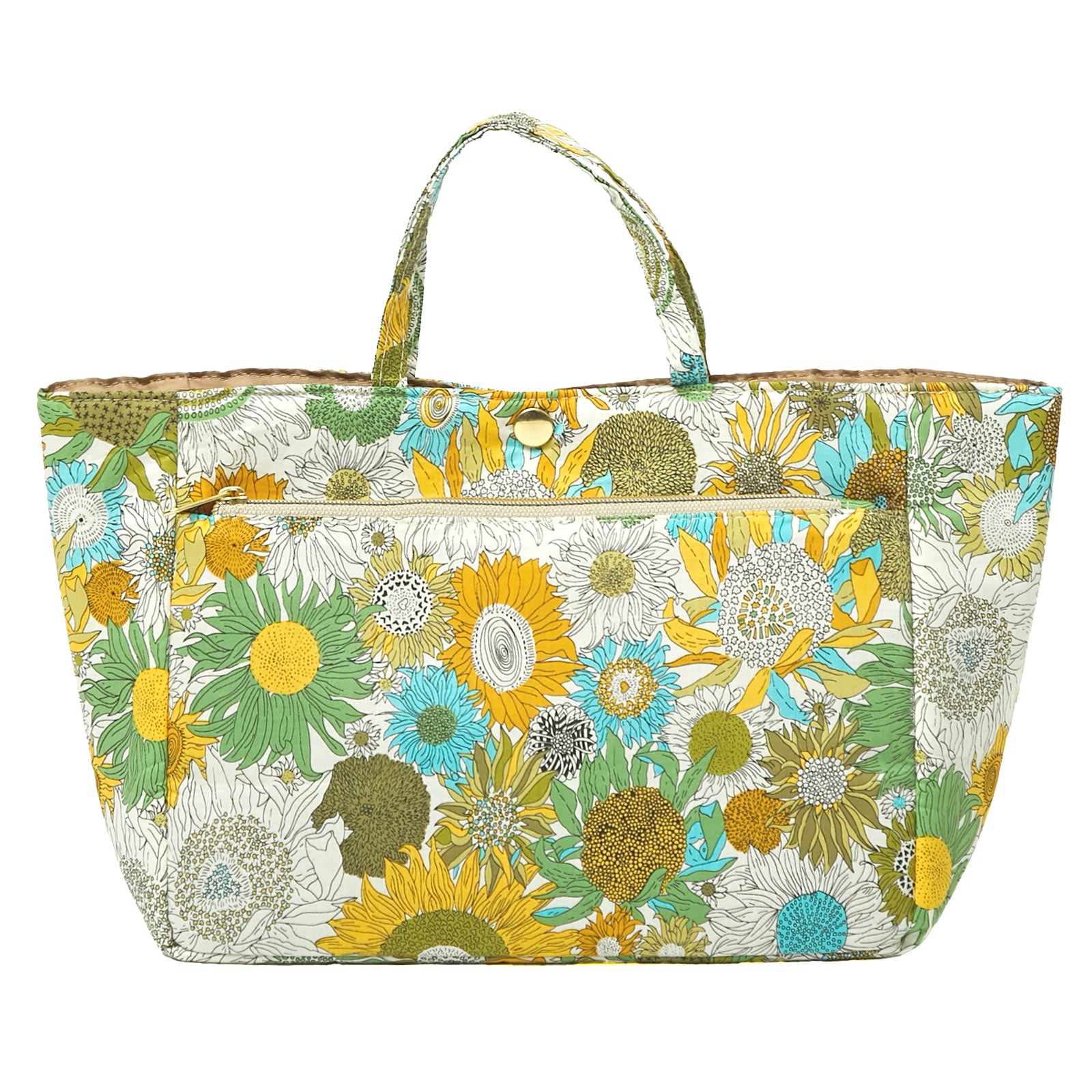 リバティプリント バッグインバッグ #187c Small Susanna イエロー