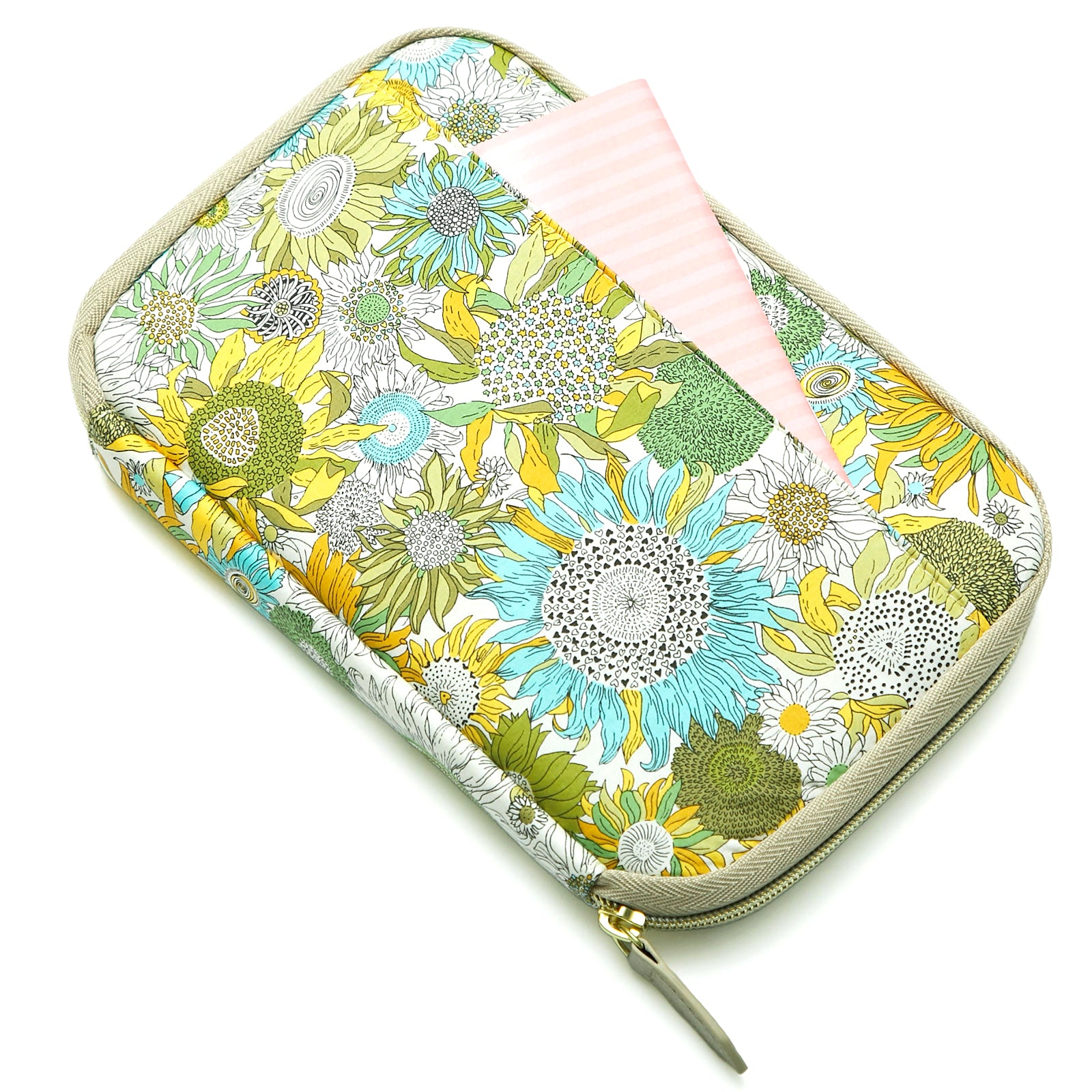 リバティプリント お財布型マルチポーチ #187c Small Susanna