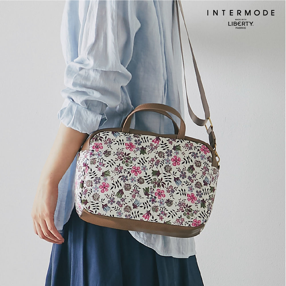 ショルダー付きミニボストンバッグ Clarabell オレンジ – INTERMODE KAWABE