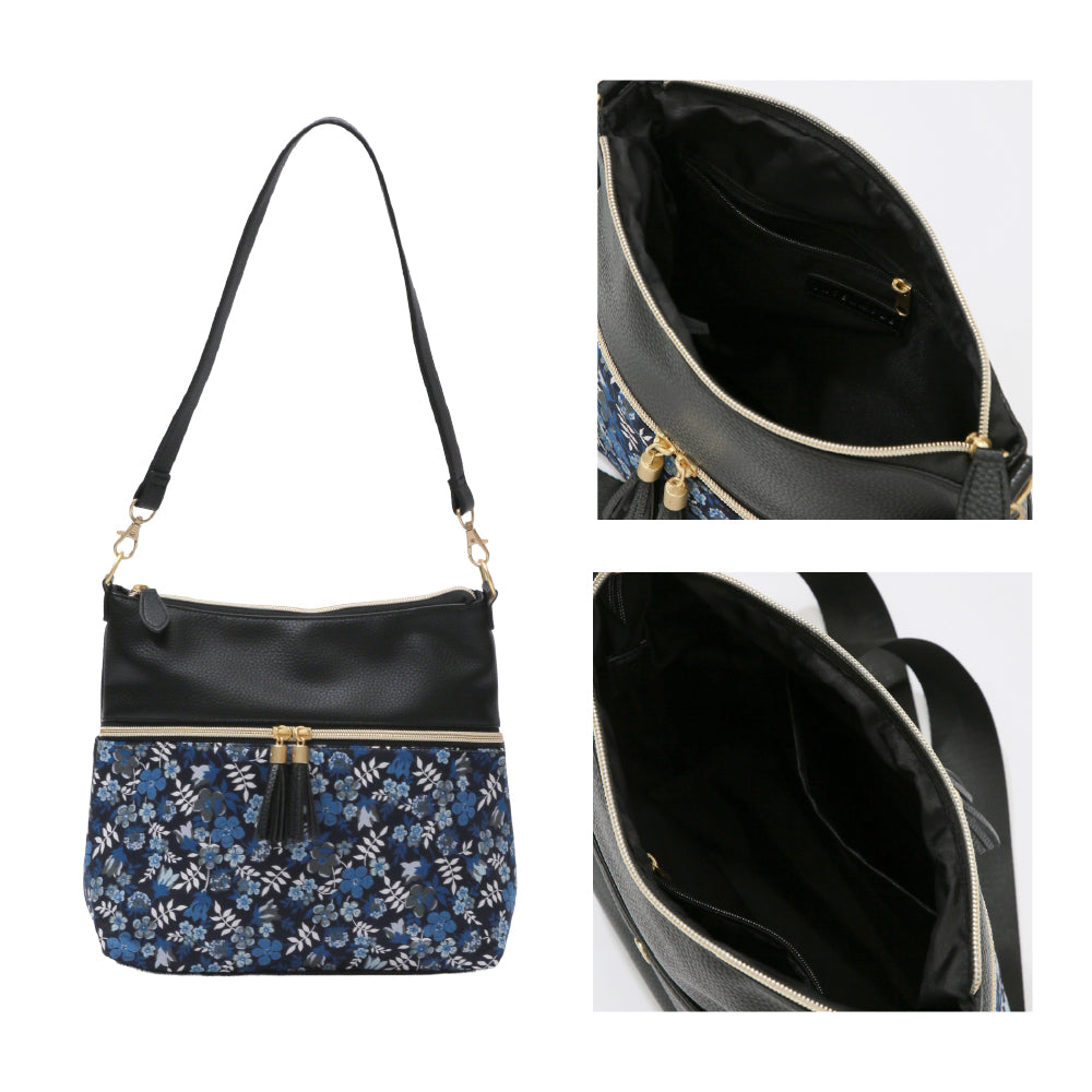 2WAYショルダーバッグ Edenham　ネイビーブルー
