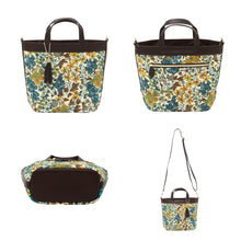 画像をギャラリービューアに読み込む, 【NEW】リバティプリント 2WAY キルティングショルダーバッグ #187b Edna（エドナ）　マリーゴールド
