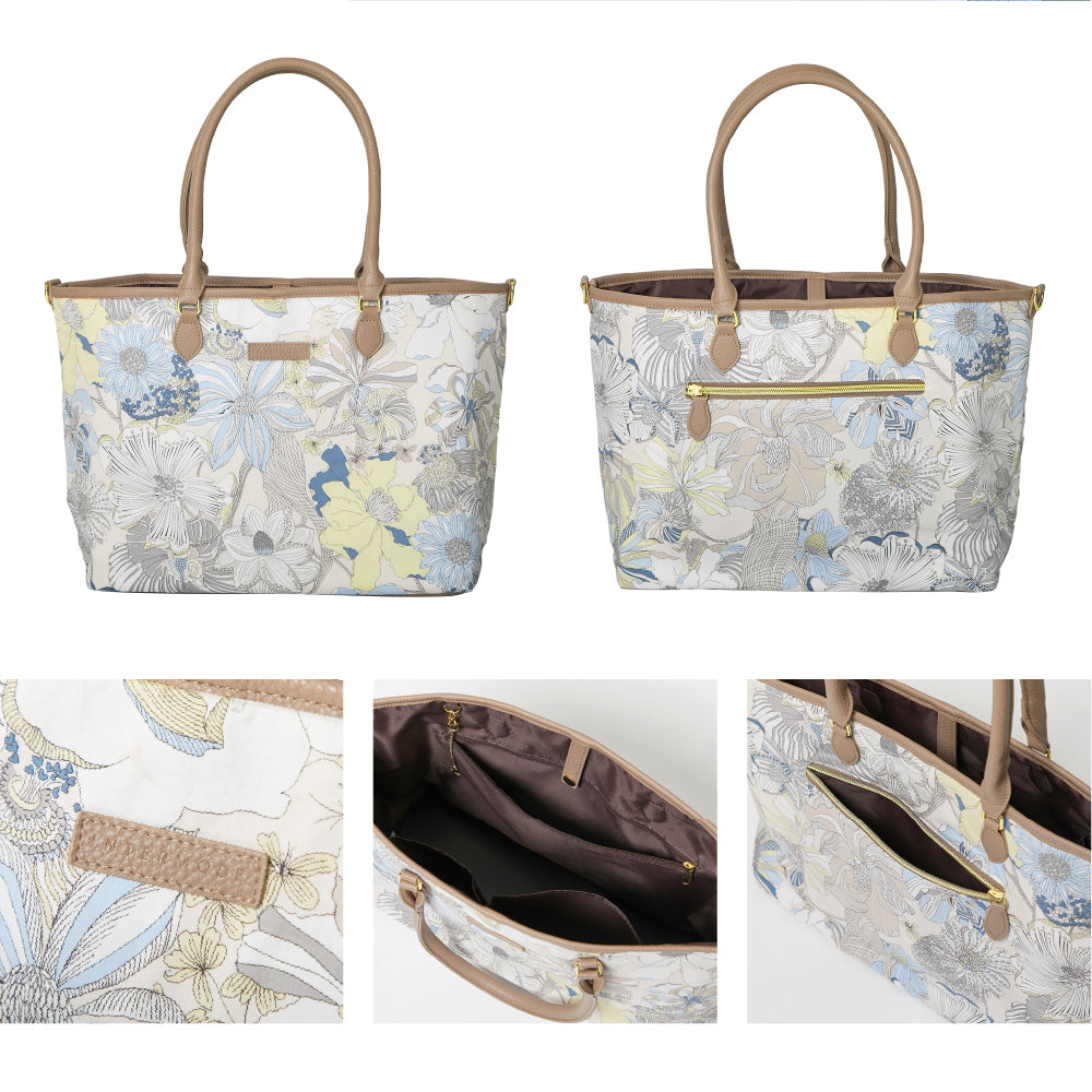 2WAYオープントートバッグ #187c Gabriela (ガブリエラ) グレージュ