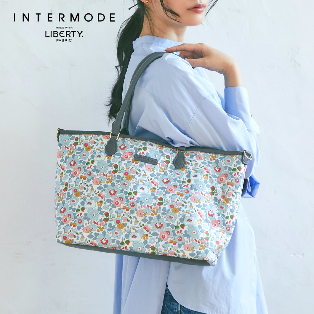 【NEW】 2WAYオープントートバッグ #187d Betsy (ベッツィー) 　ブルーグレー