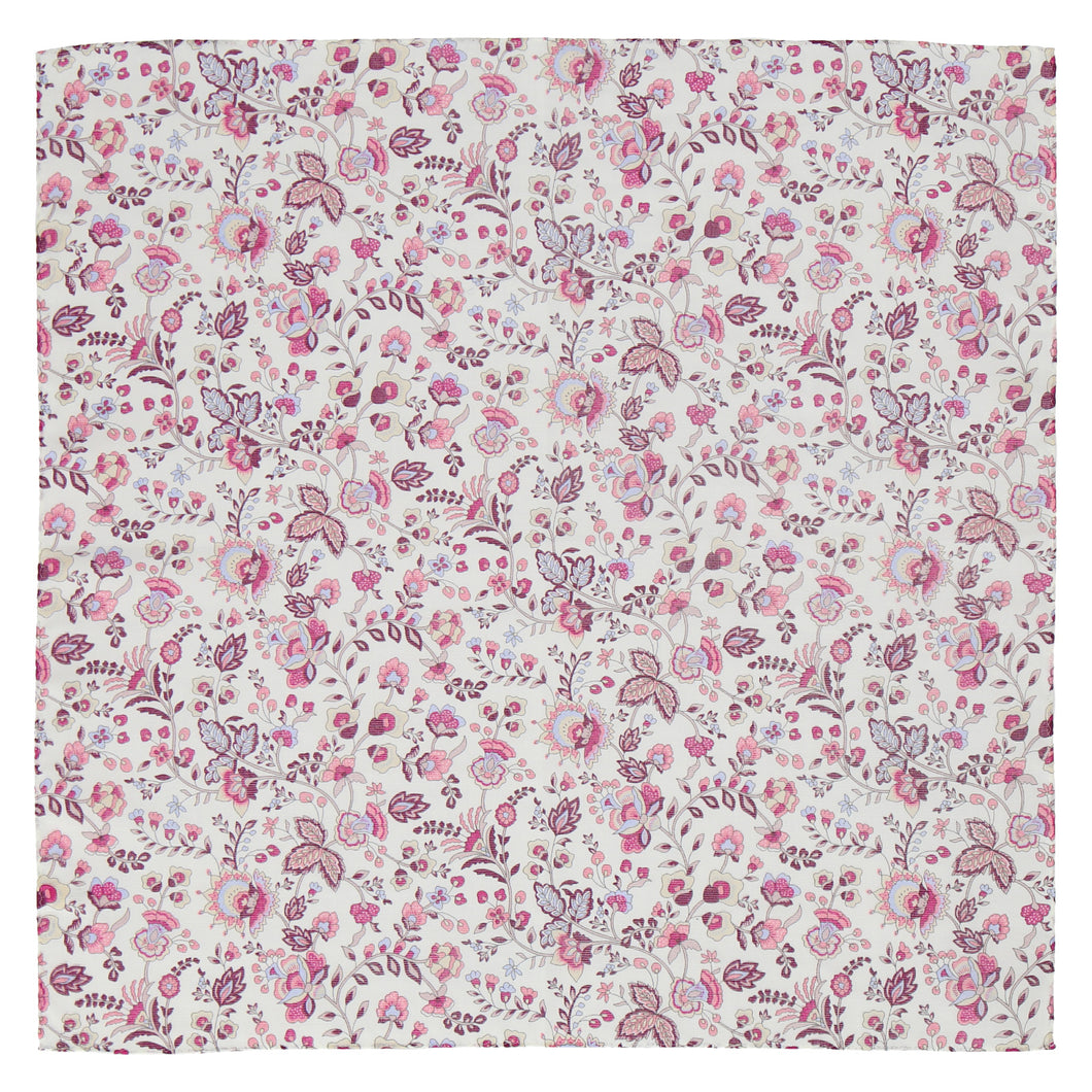 【NEW】大人のガーゼハンカチ #190a KAZUSA　パープル