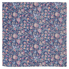 画像をギャラリービューアに読み込む, 【NEW】大人のガーゼハンカチ #190b KAZUSA　ネイビーブルー
