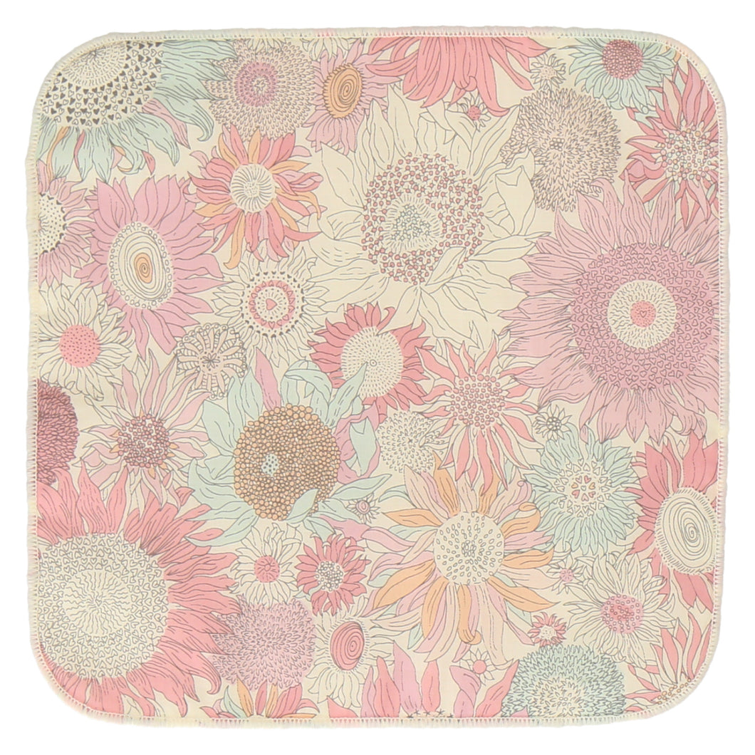 【NEW】婦人タオルハンカチ #191a Small Susanna　ピンク