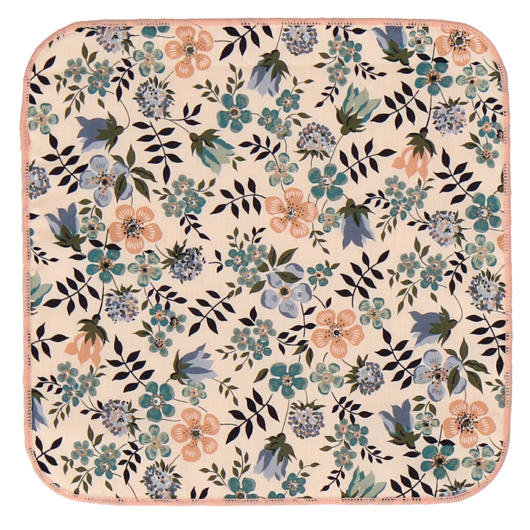 【NEW】婦人タオルハンカチ #191d Edenham　ベージュ