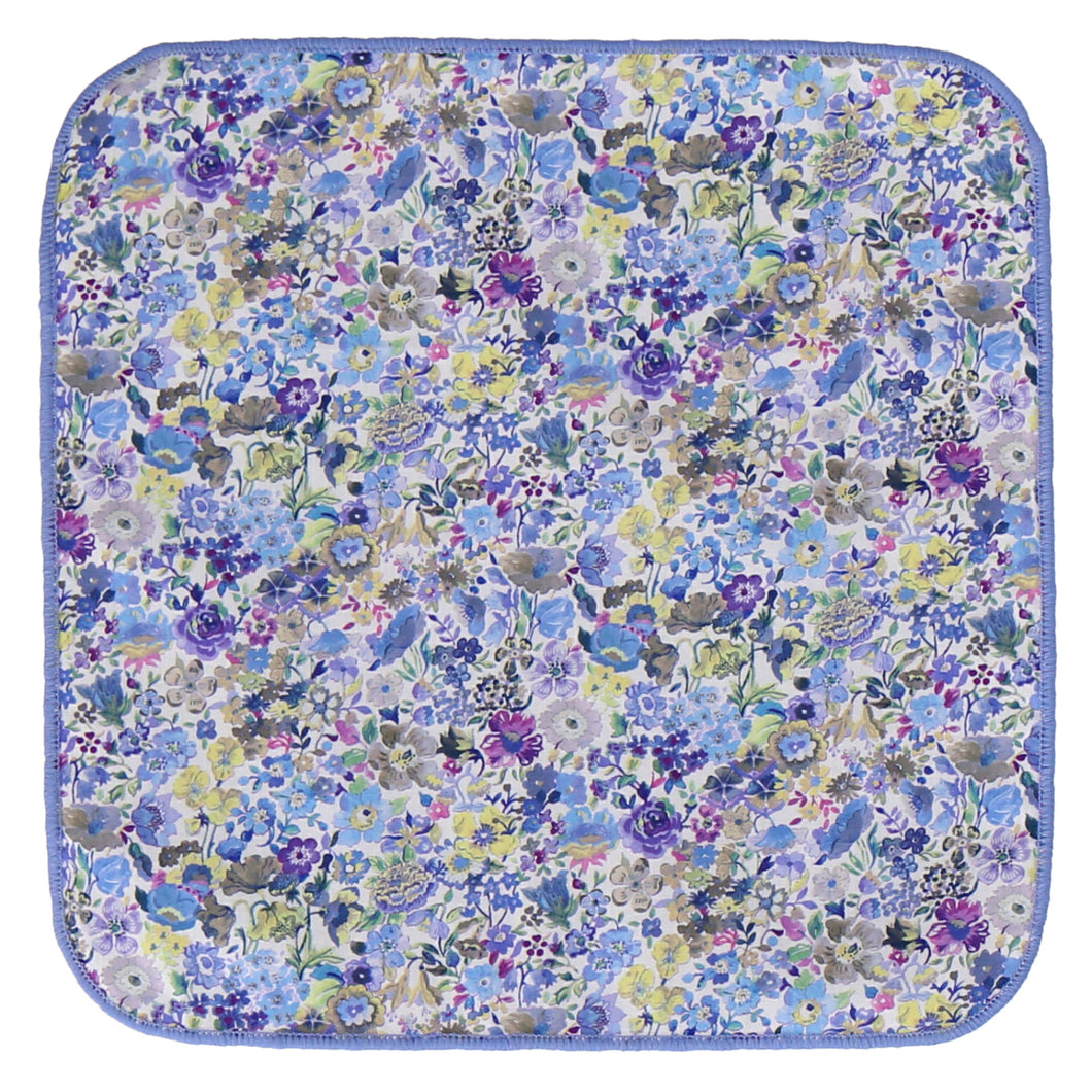 【NEW】婦人タオルハンカチ #191e Classic Garden　パープル