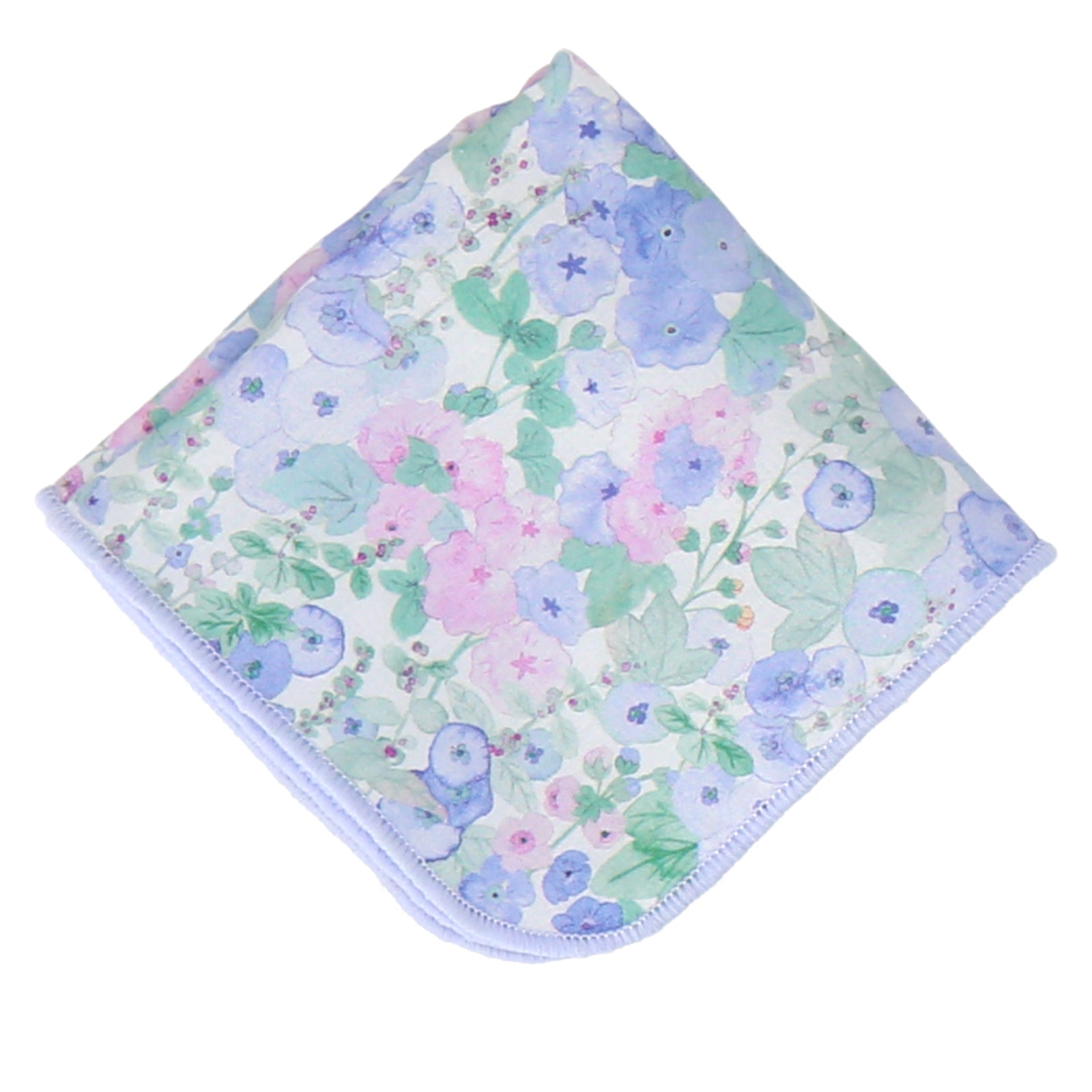 婦人タオルハンカチ #191b HOLLYHOCKS ライラック – INTERMODE KAWABE