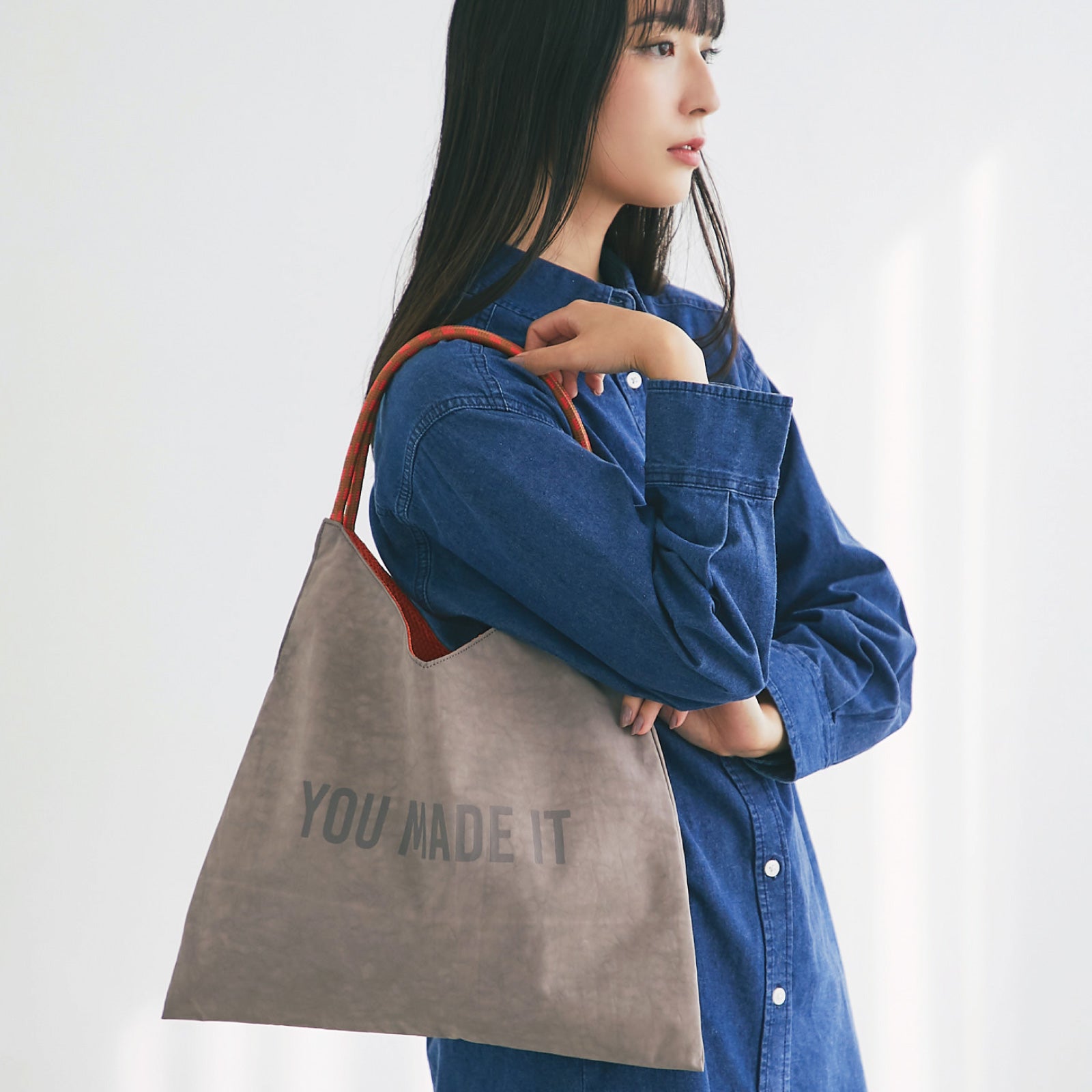 エアメッシュ リバーシブルショルダー #912c 　ベージュ