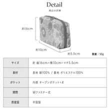 画像をギャラリービューアに読み込む, 【NEW】ポーチ #193a　イエロー
