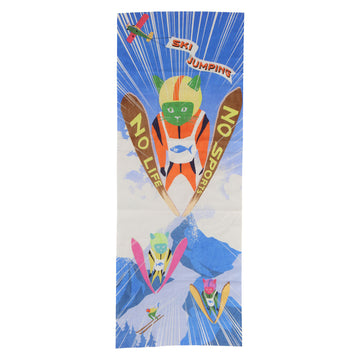 スキージャンプ　手ぬぐい