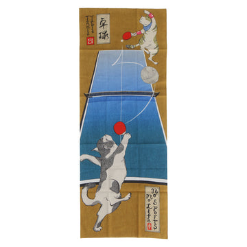 卓球　手ぬぐい