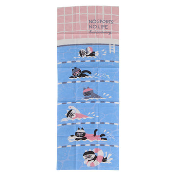 水泳　手ぬぐい