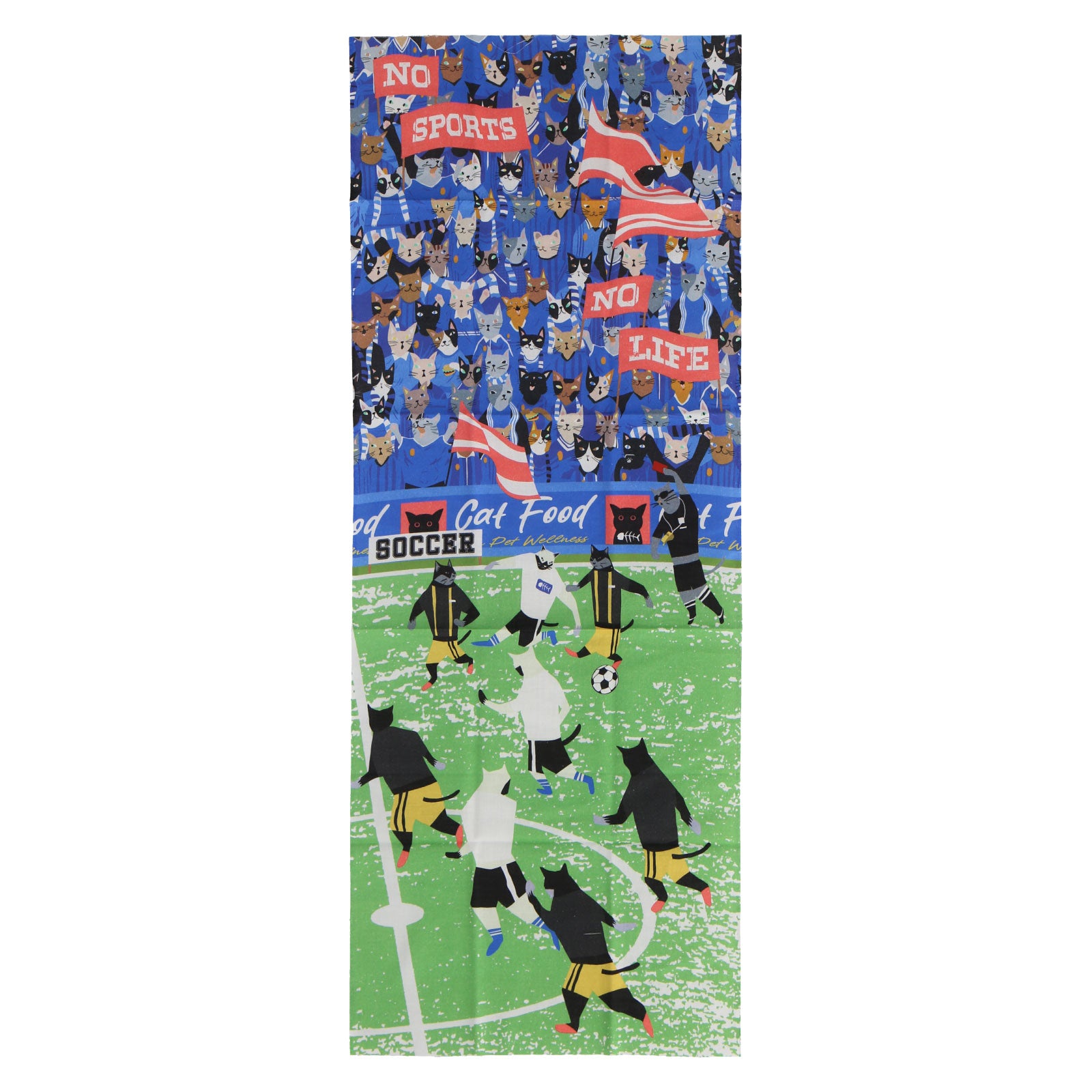 サッカー　手ぬぐい