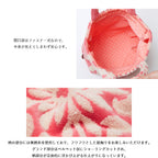 ランチバッグ ハワイアンキルト柄 リノシリーズ　プアケニケニサーモンピンク