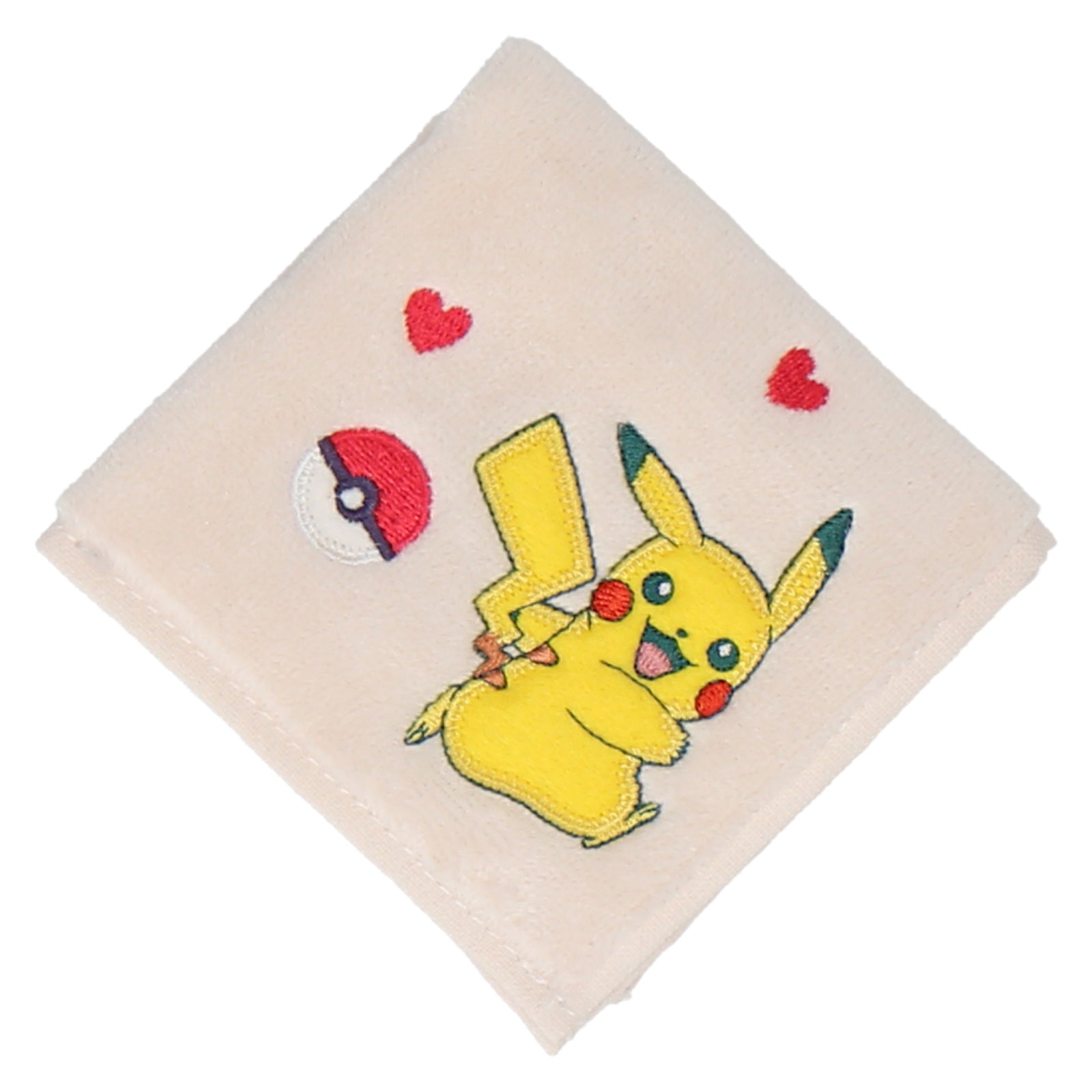 NEW】タオルハンカチ ミニ ピカチュウ アイボリー – INTERMODE KAWABE