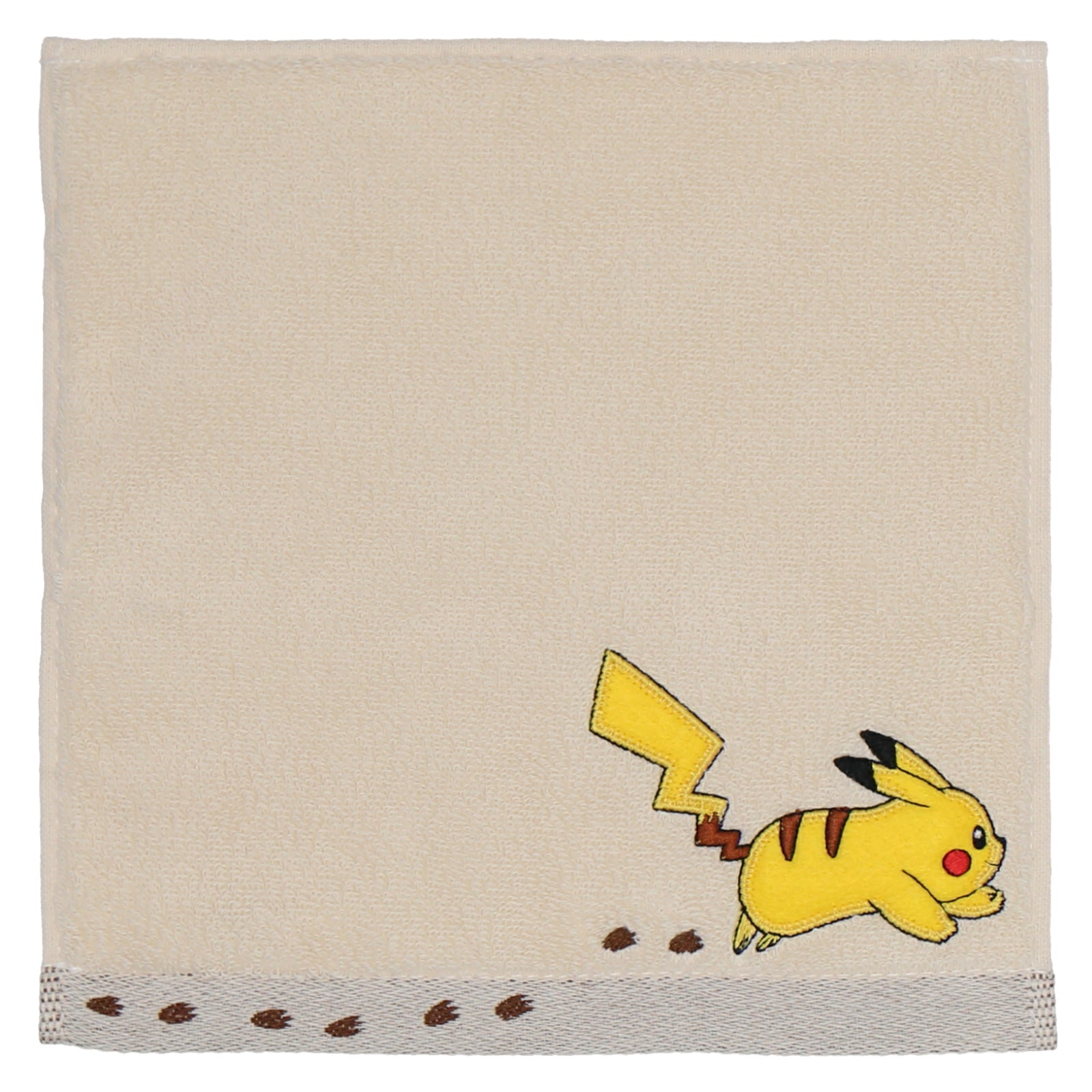 Poka Poka Pikachu ハンドタオル タオルハンカチ かけっこピカチュウ イエロー – INTERMODE KAWABE