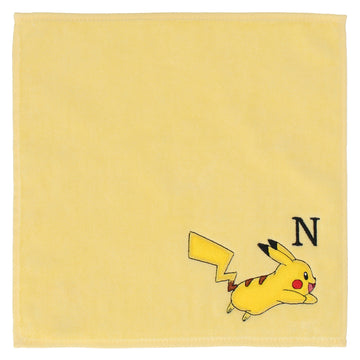 タオルハンカチ　イニシャルN