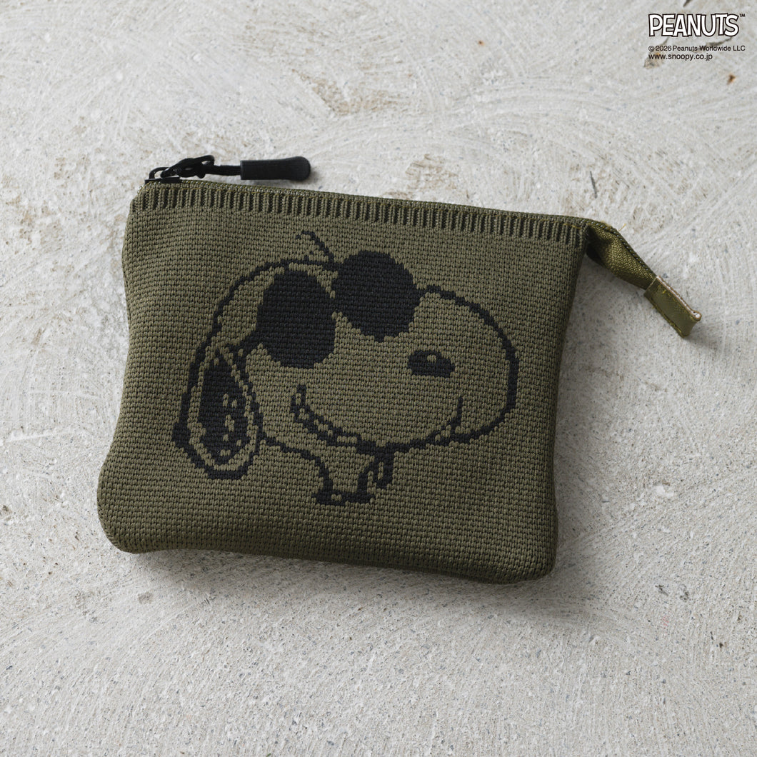 NEW】ニットポーチ ジョー・クール カーキ – INTERMODE KAWABE