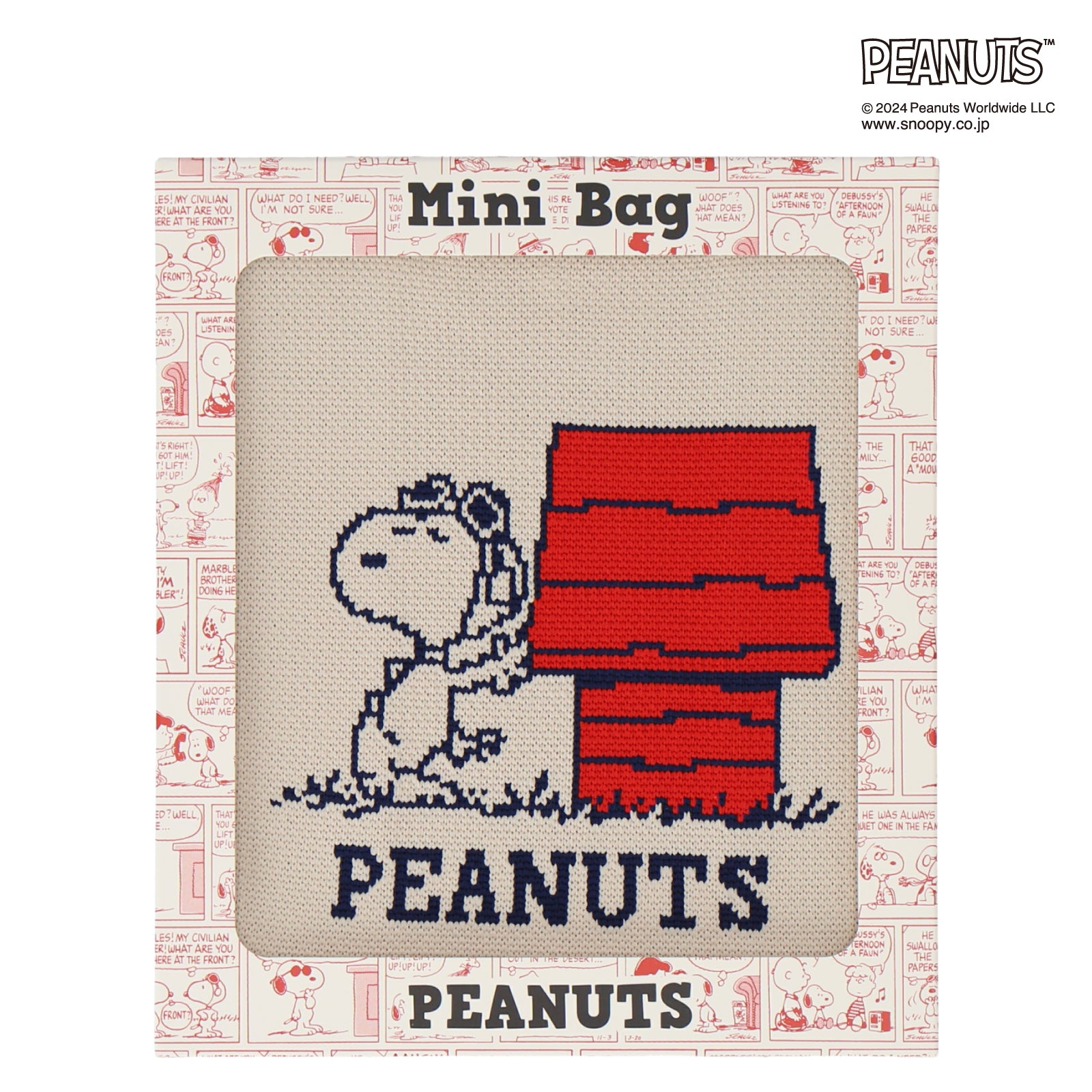 SNOOPY品 NEW】ニットミニバッグ #277c カーキ – INTERMODE KAWABE