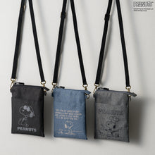 画像をギャラリービューアに読み込む, 【NEW】縦型ショルダーポーチ スヌーピー なりきりコックさん　グレー
