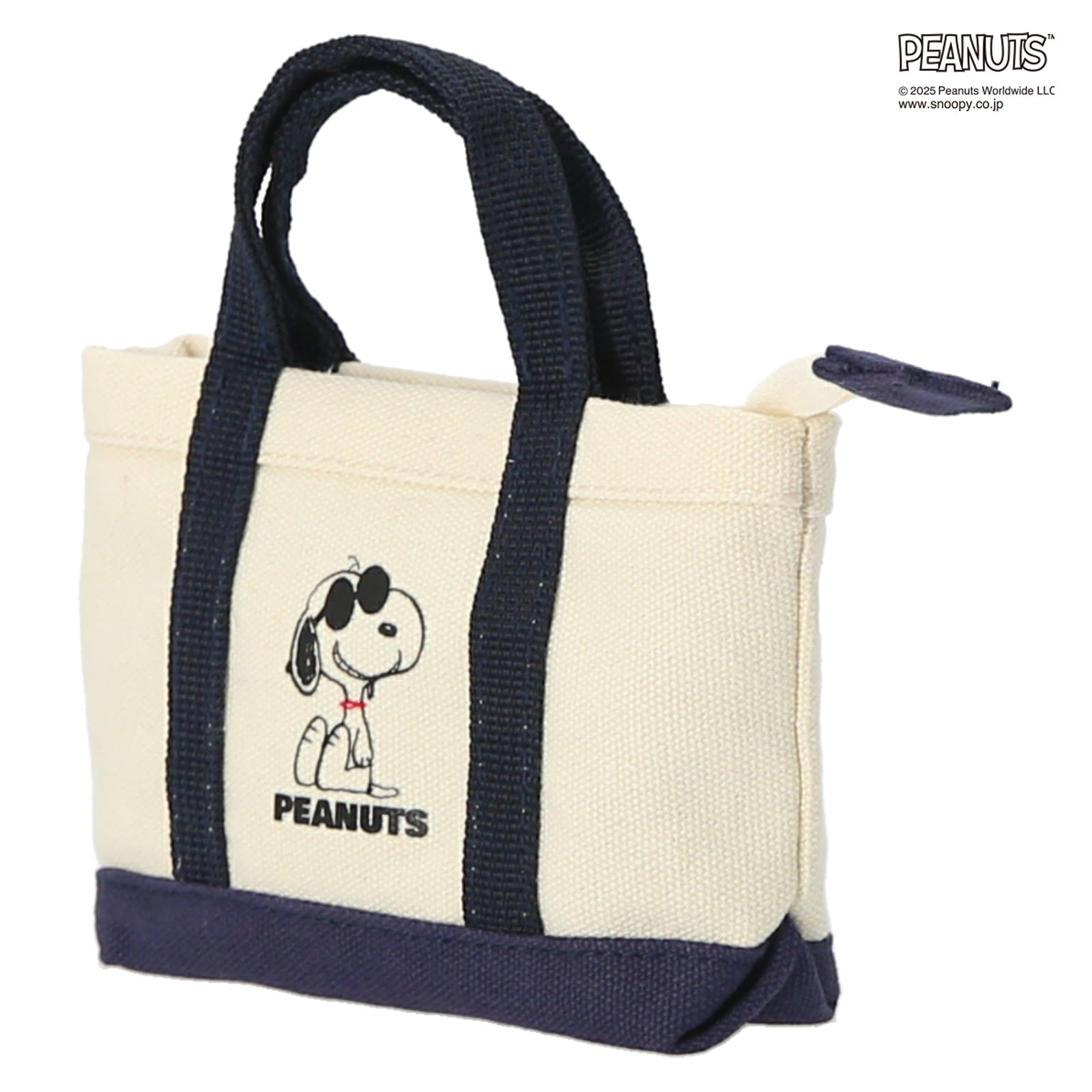 NEW】トートバッグ型ミニポーチ ジョー・クール ネイビーブルー