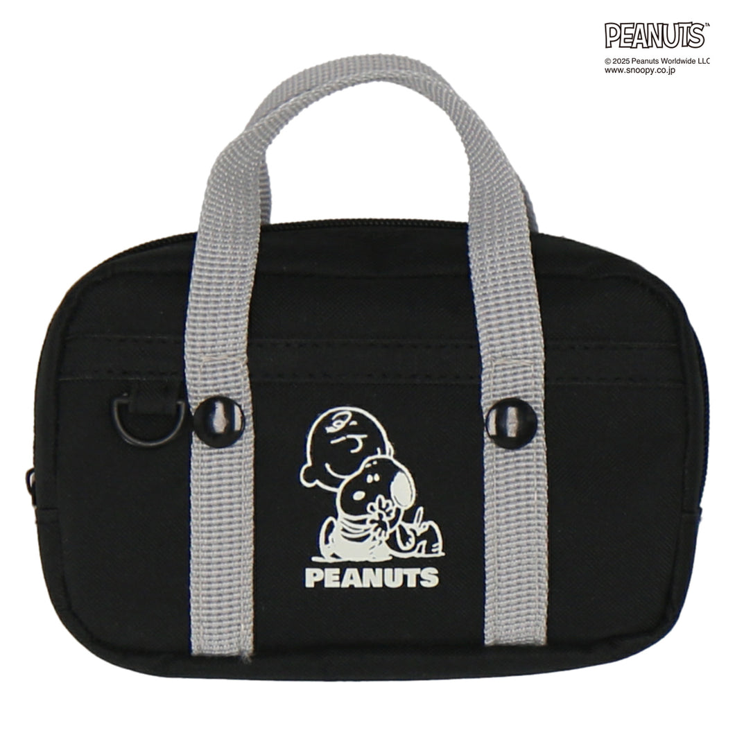 NEW】スクールバッグ型ミニポーチ チャーリー・ブラウン&スヌーピー