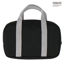 画像をギャラリービューアに読み込む, 【NEW】スクールバッグ型ミニポーチ チャーリー・ブラウン&amp;スヌーピー　ブラック
