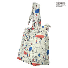 画像をギャラリービューアに読み込む, 【NEW】折りたたみトートバッグL スヌーピー&amp;フレンズ　アイボリー
