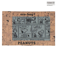 画像をギャラリービューアに読み込む, 【NEW】折りたたみトートバッグL スヌーピー  コミックス　カーキ
