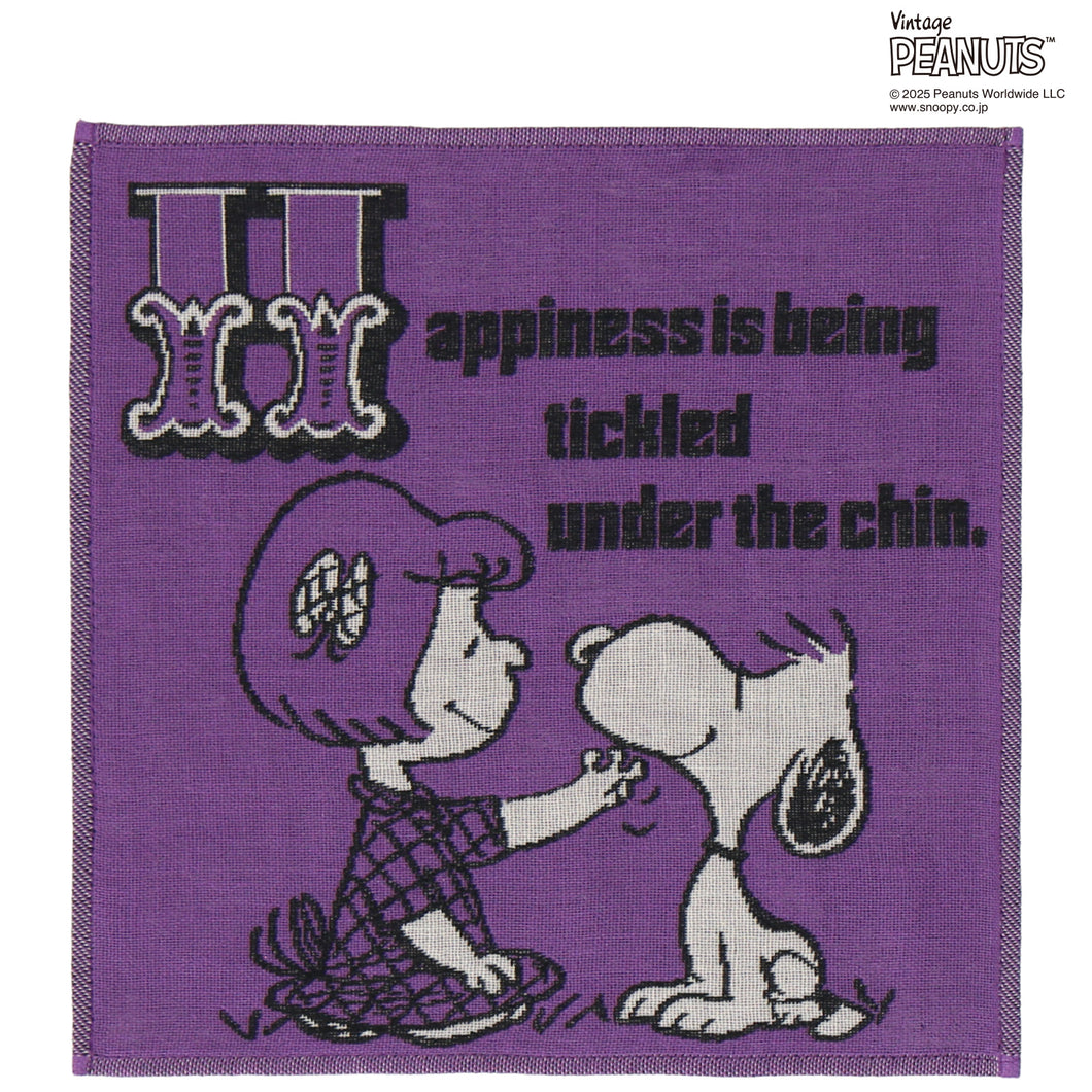 【NEW】3重ガーゼハンカチ #280c　パープル