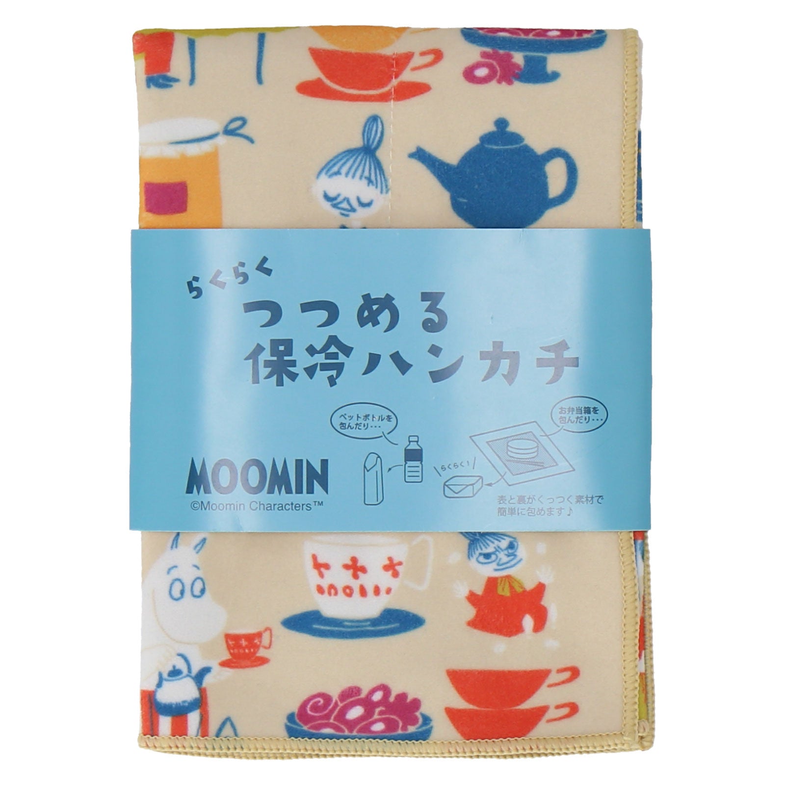つつめる保冷ハンカチ　ムーミンママのおもてなし