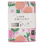 つつめる保冷ハンカチ daalia　ピンク