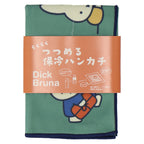 つつめる保冷ハンカチ　グリーン