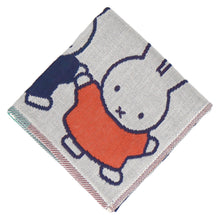 画像をギャラリービューアに読み込む, 【NEW】3重ガーゼハンカチ ミッフィーとがっこうのお友だち　アイボリー
