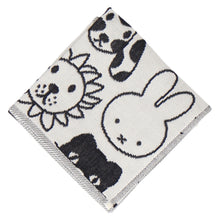 画像をギャラリービューアに読み込む, 【NEW】3重ガーゼハンカチ ミッフィー＆フレンズ モノトーン　アイボリー
